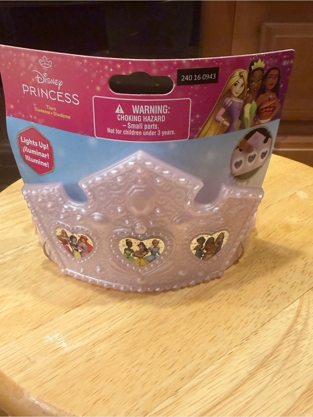 Disney Princess Light-Up Tiara - Pink